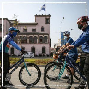 Ciclismo y arte en Lima