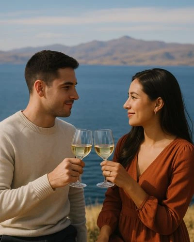 Un brindis por tu amor en el lago Titicaca