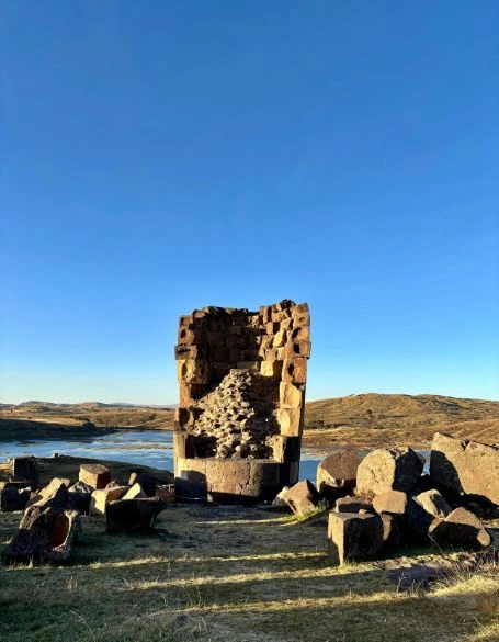 Sillustani, sintiendo el pasad