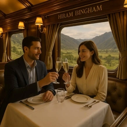 Tren de lujo Hiram Bingham