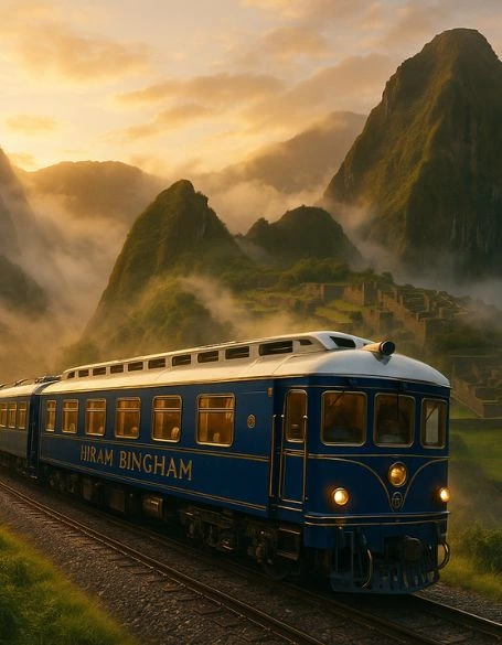 Visita a la Maravilla con el lujoso tren Hiram Bingham