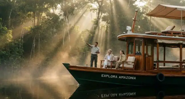 Amazonía de lujo expedición controlada-